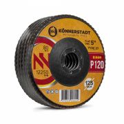 Круг лепестковый прямой KÖNNERSTADT EISEN 125x22.2 P120