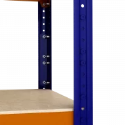Стеллаж 5 полок с металлическими полками 180х90х40 см